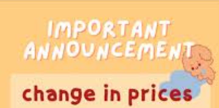 change in prices august 2025